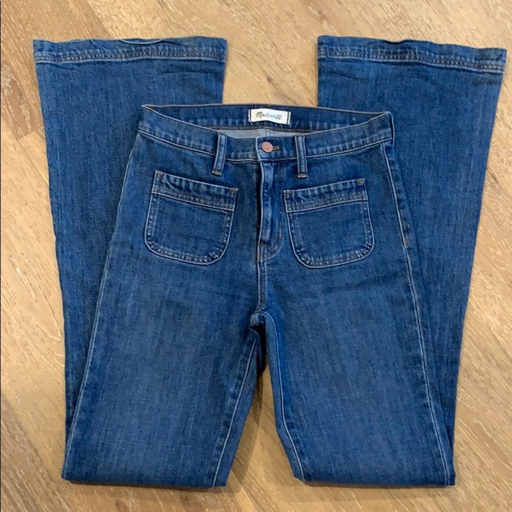 Madewell flea market flares